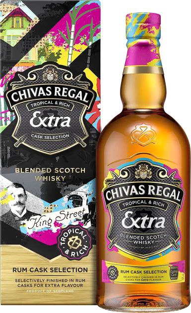 Віскі Chivas Regal Extra Rum Cask 40% 0.7 л gift box